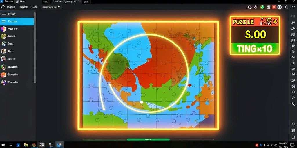 lnterwin - Menu permainan yang mudah dinavigasi.